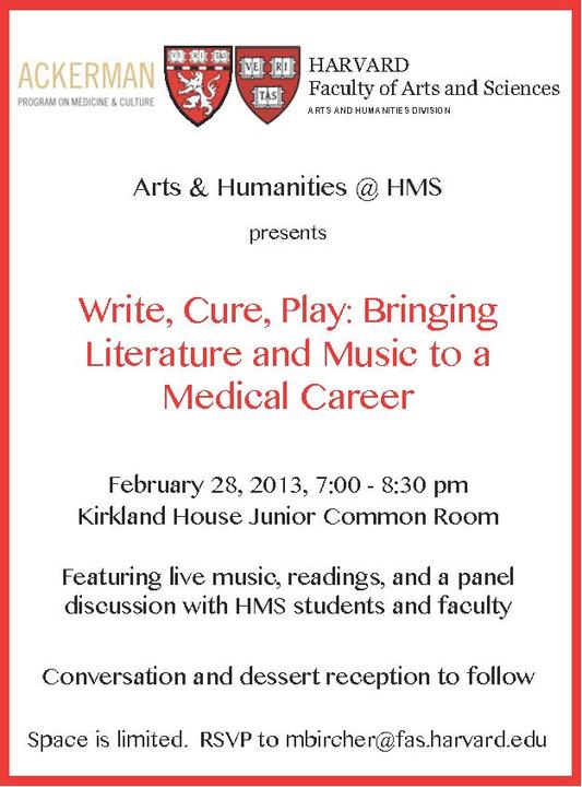 2013.02.28 Write Cure Play poster